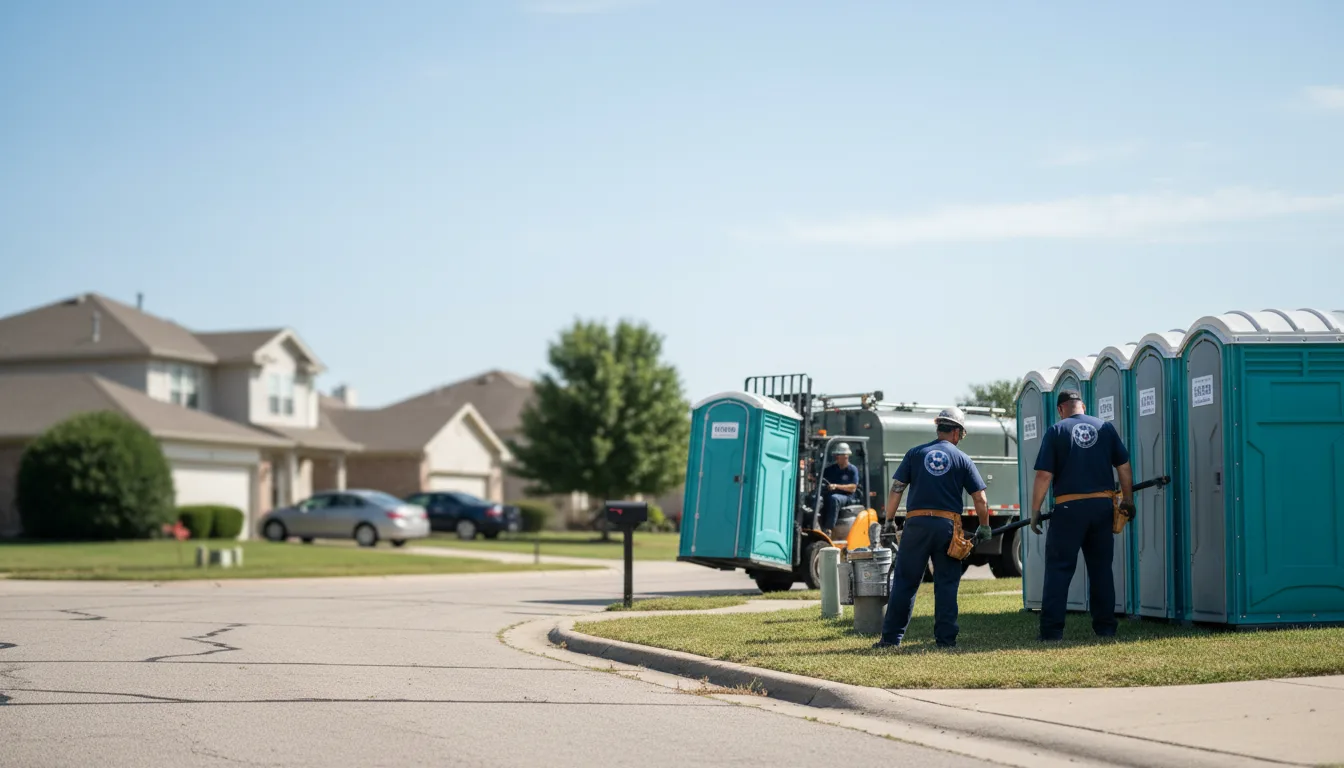 Porta Potty Rental in Little Rock, AR near me